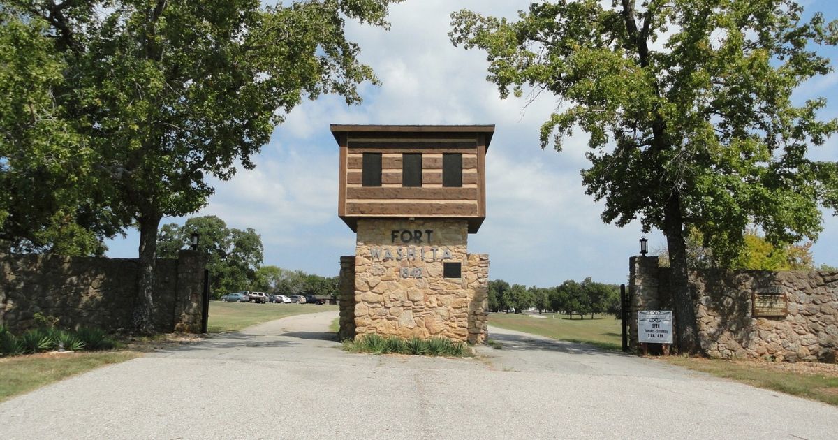 Fort Washita Entrance